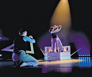 Stills from the play