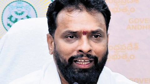 Minister for Labour and Factories Vasamsetti Subhash