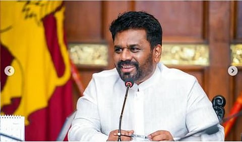 Sri Lankan President Anura Kumara Dissanayake