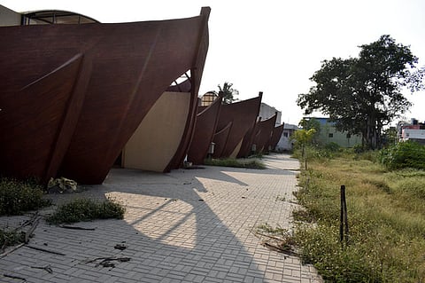 Fish market with 72 shops at Pullukadu in Coimbatore.