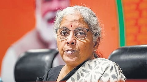 Finance Minister Nirmala Sitaraman