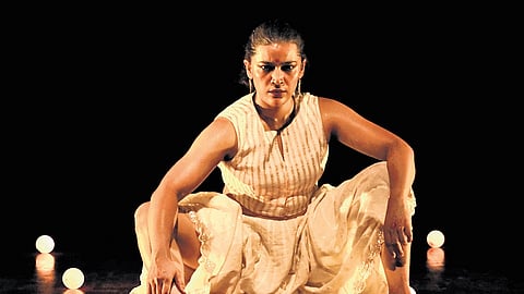 A scene from the play