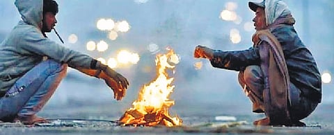 According to IMD, cold wave conditions occur when actual temperatures fall below 4.1 degrees Celsius or when the departure from normal is 4.4 degrees Celsius or more below average.