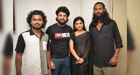 Vikash Uthaiah makes his silver
screen debut with 'Apaayavide Eccharike'