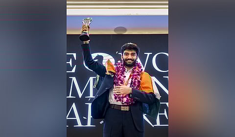 Tamil Nadu CM Stalin announces Rs 5 cr cash prize for World Chess Champion Gukesh