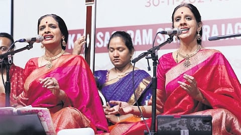 Kalasagaram’s 57th Annual Festival of Music, Dance, and Drama, the duo’s concert stood out.