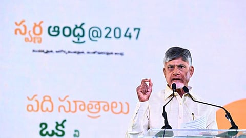 CM Nara Chandrababu Naidu,