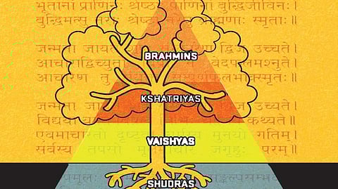No caste without Jati, Varna, Dvija and Adhama