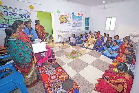 Women attending an awareness camp as part of Nirikhyana programme | EXPRESS