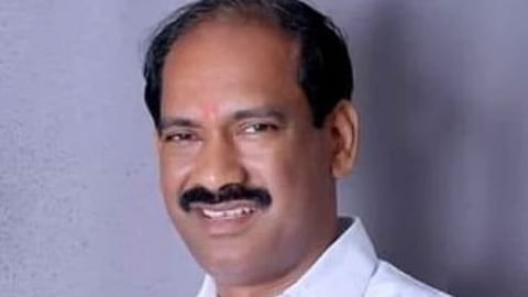 Former Puducherry BJP MLA and former state President of BJP V Saminathan