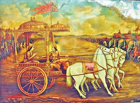 Uttarakhand government, under Chief Minister Pushkar Singh Dhami's directives, has incorporated the Gita and Ramayana into the state curriculum framework.