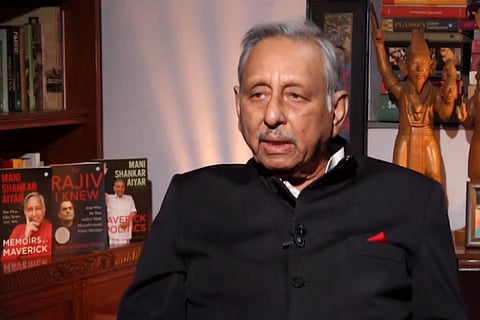 Senior Congress leader Mani Shankar Aiyar