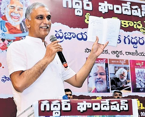 BRS MLA T Harish Rao