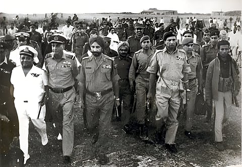 The march in 1971 before the surrender by the Pakistan army. 53 years on, the India-Bangladesh relations are in need of serious mending.