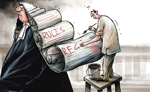 The judiciary, being “the least dangerous branch” as Alexander Hamilton put it, should be vigilant enough to uphold its identity.