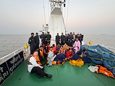 The Neelkamal ferry, with 80 persons and five crew members on board, was on way to Elephanta Islands