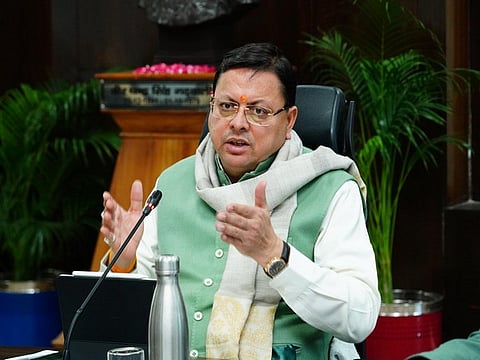 Uttarakhand CM Pushkar Singh Dhami.