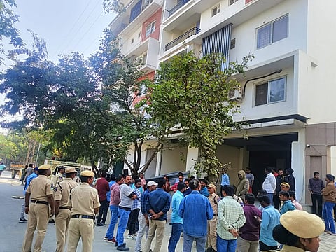 Protests as HYDRAA razes shops in first floor of apartment complex