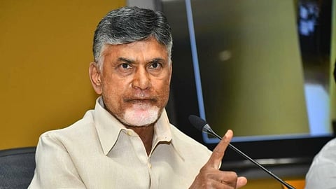 Andhra Pradesh CM Chandrababu Naidu.