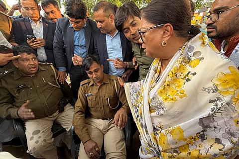 The vehicle overturned while attempting to avoid a bike rider.