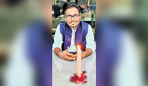 Anil Khadse, the first person from the Mang community in Vidarbha region, a SC, to crack the civil services exams.