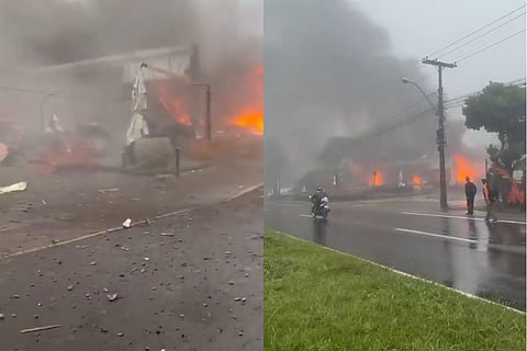 Authorities have not yet confirmed how many passengers and crew were traveling on the plane