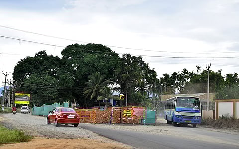 The Western Ring Road Project works that are being carried out by the state highways department