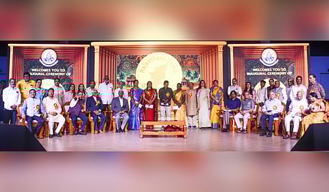 The Rajasthani Association Tamilnadu unveiled its Rajasthani-Tamil Seva Awards, at DG Vaishnav College on Saturday.
