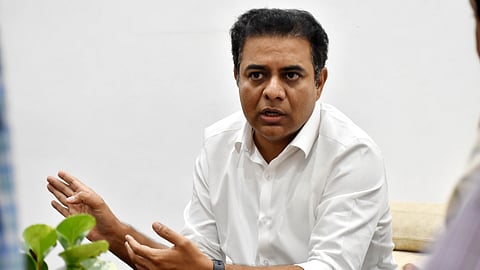 BRS working president KT Rama Rao.