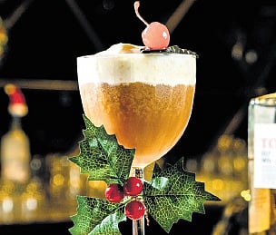 Holidays in a glass