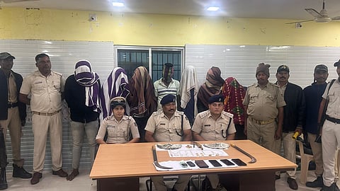 Aul police arrest seven for dacoity