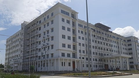 New collectorate building in Tenkasi.
