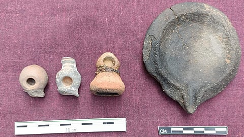 The recovered terracotta artefacts