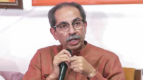Shiv Sena (UBT) chief Uddhav Thackeray.