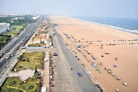 The GCC had earlier floated a tender worth Rs 6 crore for the project on a portion of Marina Beach from the Mahatma Gandhi statue to Karaneeswarar Koil