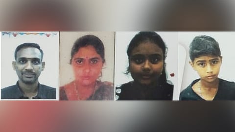 Sri Mahakaala Vyasar (40), K. Rukmani Priya (45), K. Jalandhari (17), and Mukund Aakash Kumar (12)