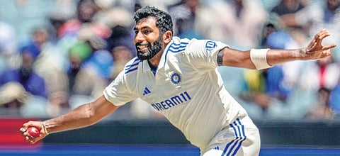 Jasprit Bumrah once again stood up for India with four wickets in the second innings