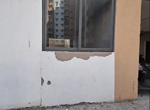 A view of the interior of the Light House Project in Rajkot.