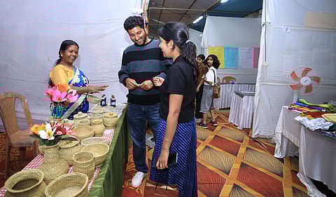Selly at the Arts and Crafts Fair held as part of the second edition of the WLF.
