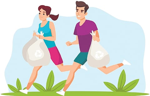 Forest bathing to plogging: New
fitness trends taking root in Kerala