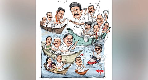 Tamil Nadu’s political crossroads: DMK eyes legacy amid opposition scrambles for alliances in Tamil Nadu