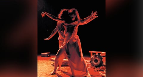 A still from the play