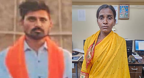 The husband Srimant Itnal and the wife Savitri Itnal