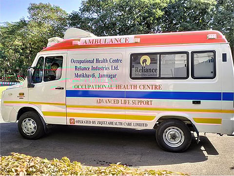 Image of an Ambulance used for representational purposes only