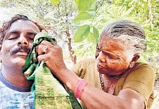 Shiva with his ‘amma’