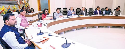 Chief Minister Mohan Charan Majhi reviewing Utkarsh Odisha preparations