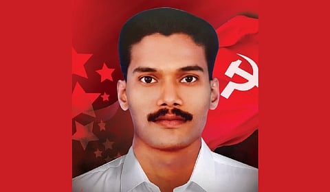 Late DYFI activist Rijith.