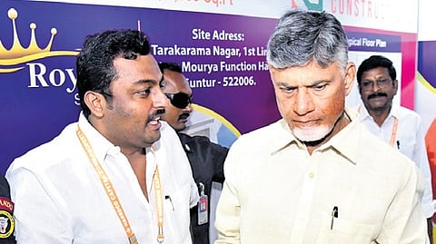 CM Nara Chandrababu Naidu at the NAREDCO property show on Friday