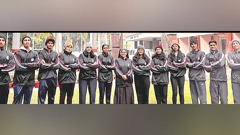 The 12-member contingent led by the nun comprises volunteers from various universities in Kerala and the Institute of Human Resources Development (IHRD).