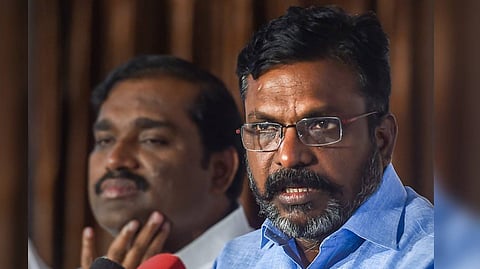 VCK Party chief Thol Thirumavalavan
